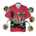 Custom Dog Poker Short-Sleeve Hawaiian Personalized - Adult & Kids T-Shirts, Sweatshirts & Hoodies apparel design preview 1