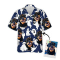 Custom Hawaiian With Pet Face Personalized Gift For - Adult & Kids T-Shirts, Sweatshirts & Hoodies apparel design preview 1
