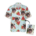 Custom Hawaiian With Pet Face Personalized Gift For - Adult & Kids T-Shirts, Sweatshirts & Hoodies apparel design preview 1