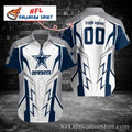 Customizable Starburst Dallas Cowboys Hawaiian - Adult & Kids T-Shirts, Sweatshirts & Hoodies apparel design preview 1