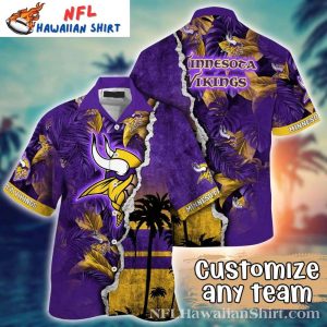 Customizable Team Pride Vikings Silhouette Sunset - Adult & Kids T-Shirts, Sweatshirts & Hoodies apparel design preview 1