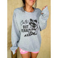 Cute But Feral - Adult & Kids T-Shirts, Sweatshirts & Hoodies apparel design preview 1
