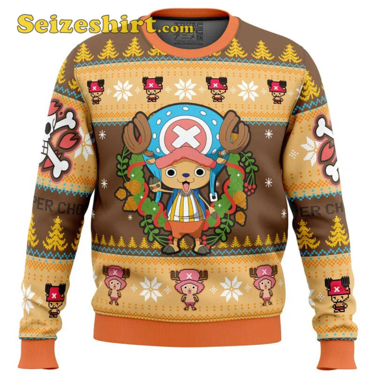 Cute Tony Chopper One Piece Ugly Christmas Sweater - Holiday Gift product image