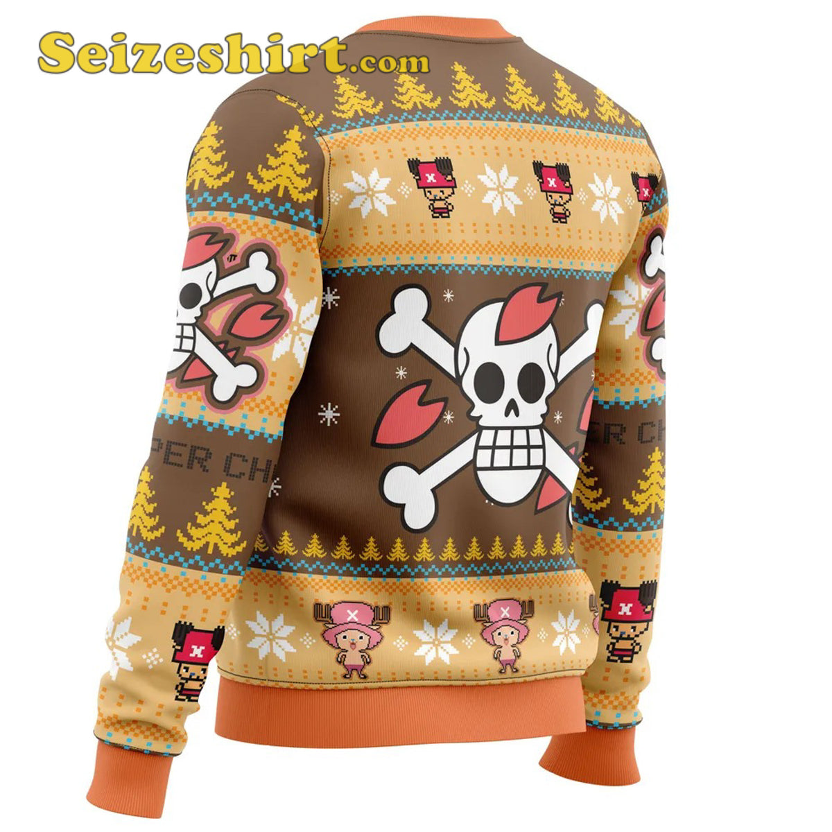 Cute Tony Chopper One Piece Ugly Christmas Sweater - Holiday Gift product image 3