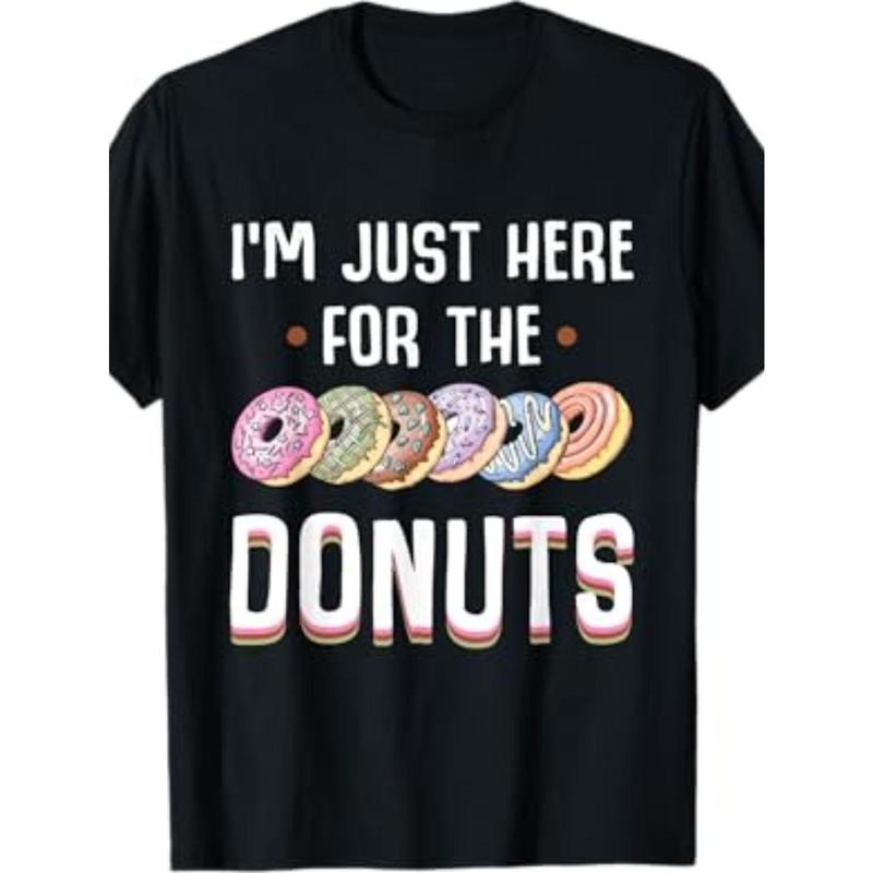 Cute Cotton Donut Lovers Casual Crew Neck Regular Fit - Adult & Kids T-Shirts, Sweatshirts & Hoodies apparel design preview 1