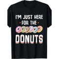 Cute Cotton Donut Lovers Casual Crew Neck Regular Fit - Adult & Kids T-Shirts, Sweatshirts & Hoodies apparel design preview 1