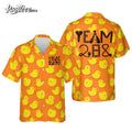 Cute Duck Orange Pattern Hawaiian - Adult & Kids T-Shirts, Sweatshirts & Hoodies apparel design preview 1