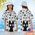 Cute Jiji Kiki's Delivery Service Ghibli Hawaiian - Adult & Kids T-Shirts, Sweatshirts & Hoodies apparel design preview 1
