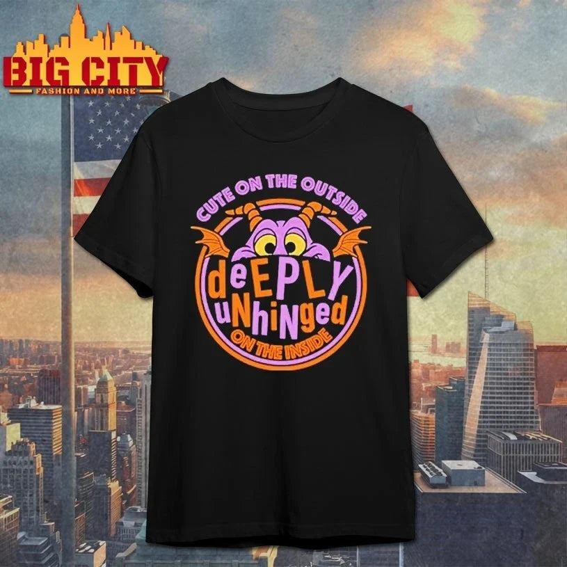 Cute On The Outside Deeply Unhinged Inside - Adult & Kids T-Shirts, Sweatshirts & Hoodies apparel design preview 1