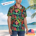 Cute Parrot No.20065 Button Down Casual Beach - Adult & Kids T-Shirts, Sweatshirts & Hoodies apparel design preview 1