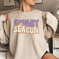 Cute Spooky Season Halloween Fall - Adult & Kids T-Shirts, Sweatshirts & Hoodies apparel design preview 1