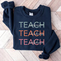 Cute Teach Compassion Kindness Confidence Teacher - Adult & Kids T-Shirts, Sweatshirts & Hoodies apparel design preview 1