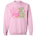 Cutesy Holly Jolly Tree 'NLB - Adult & Kids T-Shirts, Sweatshirts & Hoodies apparel design preview 1