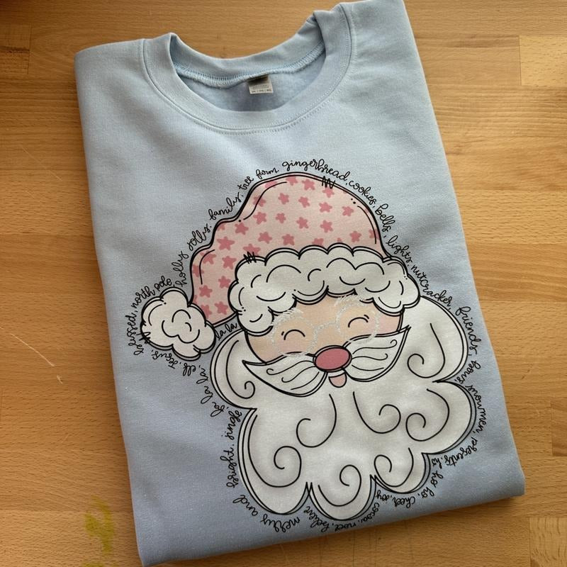 Cutie Santa Gildan - Adult & Kids T-Shirts, Sweatshirts & Hoodies apparel design preview 1