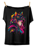 Cyberpunk Anime Girl Futuristic Techwear Harajuku - Adult & Kids T-Shirts, Sweatshirts & Hoodies apparel design preview 1