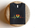 Cycling Heartbeat Heart Bicycle Lover Matching Rider - Adult & Kids T-Shirts, Sweatshirts & Hoodies apparel design preview 1