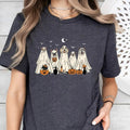 СUte Ghost Dog HalloweenT Lovers Halloween Cute - Adult & Kids T-Shirts, Sweatshirts & Hoodies apparel design preview 1