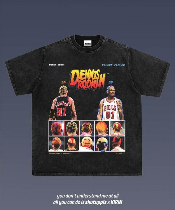 DENNIS RODMAN - Adult & Kids T-Shirts, Sweatshirts & Hoodies apparel design preview 1
