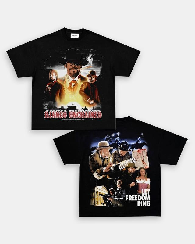 DJANGO Trending Movie Vintage 90s Fans Him Her - Adult & Kids T-Shirts, Sweatshirts & Hoodies apparel design preview 1