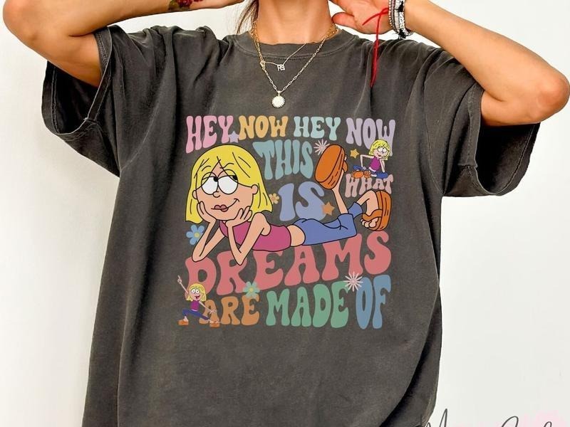 DN Cute Lizzie Mcguire This Is What Dreams Are Made - Adult & Kids T-Shirts, Sweatshirts & Hoodies apparel design preview 1