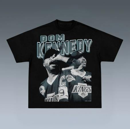 DOM KENNEDY Prints Vintage Rapper Hip Hop Rap Music - Adult & Kids T-Shirts, Sweatshirts & Hoodies apparel design preview 1