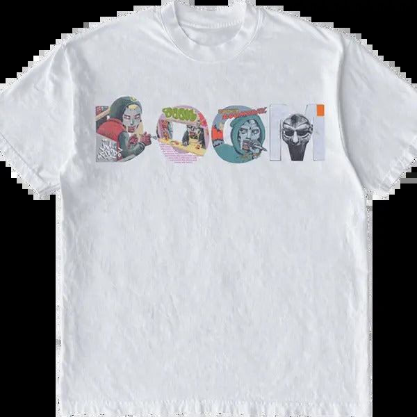 DOOM Text Album Vintage 100% Cotton Menswear Soft - Adult & Kids T-Shirts, Sweatshirts & Hoodies apparel design preview 1
