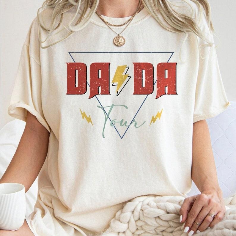 Da Tour Rocking Dad Rockin Fatherhood - Adult & Kids T-Shirts, Sweatshirts & Hoodies apparel design preview 1