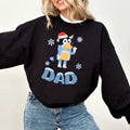 Dad Blueys Family Matching Mum Merry Cute - Adult & Kids T-Shirts, Sweatshirts & Hoodies apparel design preview 1