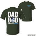 Dad Bod Powered Busch Light Casual Beer Can 100% - Adult & Kids T-Shirts, Sweatshirts & Hoodies apparel design preview 1