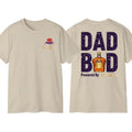 Dad Bod Powered Crown Royal 2 Sided Whiskey Drink - Adult & Kids T-Shirts, Sweatshirts & Hoodies apparel design preview 1
