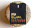 Dad Grandpa Great Grandkids - Adult & Kids T-Shirts, Sweatshirts & Hoodies apparel design preview 1