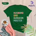 Dad Husband Dungeon Master Dnd Funny - Adult & Kids T-Shirts, Sweatshirts & Hoodies apparel design preview 1