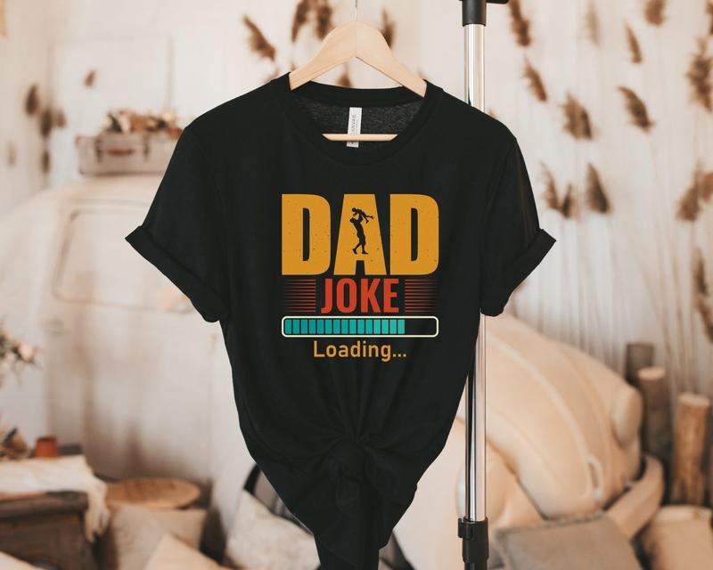 Dad Joke Loading New Shirtdad Shirtdaddy - Adult & Kids T-Shirts, Sweatshirts & Hoodies apparel design preview 1