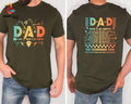 Dad Make All Happen Fatherhood Tour Front Back Some - Adult & Kids T-Shirts, Sweatshirts & Hoodies apparel design preview 1