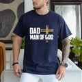 Dad Man God Casual Crew Neck Short Sleeve Tops - Adult & Kids T-Shirts, Sweatshirts & Hoodies apparel design preview 1