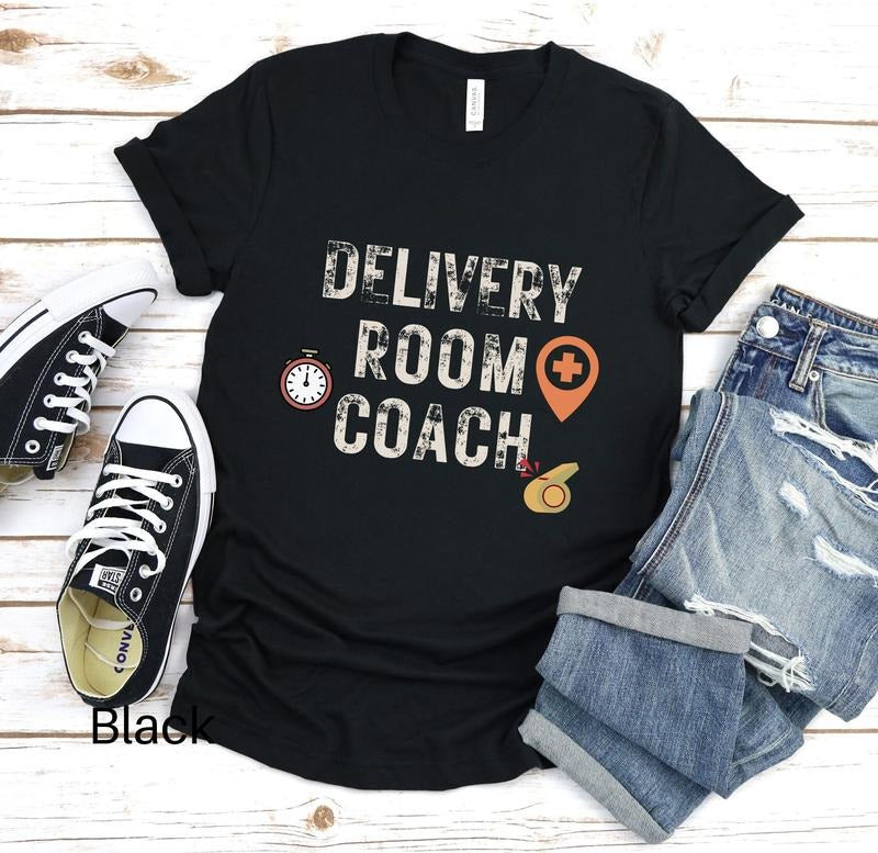 Dad Hospital Birth New Wife Est 2023 First Time Baby - Adult & Kids T-Shirts, Sweatshirts & Hoodies apparel design preview 1