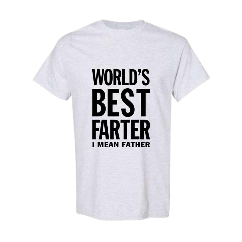 Dad Dads World'S Best Farter Funny Father'S Full - Adult & Kids T-Shirts, Sweatshirts & Hoodies apparel design preview 1
