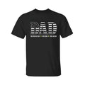 Dad Protector Hero Legend American Flag Cross 2025 - Adult & Kids T-Shirts, Sweatshirts & Hoodies apparel design preview 1