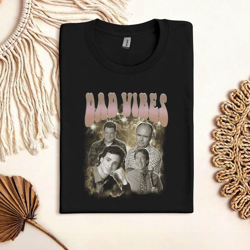 Dad Vintage 90s Retro Funny Life Cool Short Sleeve - Adult & Kids T-Shirts, Sweatshirts & Hoodies apparel design preview 1