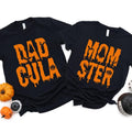 Dadcula Momster Funny Halloween Matching Scary Dad - Adult & Kids T-Shirts, Sweatshirts & Hoodies apparel design preview 1