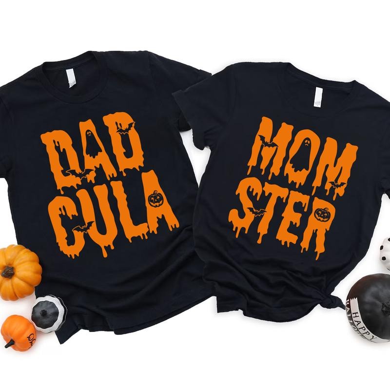 Dadcula Momster Funny Halloween Matching Scary Dad - Adult & Kids T-Shirts, Sweatshirts & Hoodies apparel design preview 1