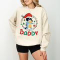 Daddy Blueys Family Matching Dad Mum Merry Cute - Adult & Kids T-Shirts, Sweatshirts & Hoodies apparel design preview 1