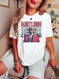 Daddy'S Home White House Trump 2024 Republican Funny - Adult & Kids T-Shirts, Sweatshirts & Hoodies apparel design preview 1