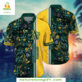 Oakland Athletics Hawaiian Daisy Field Floral MLB - Adult & Kids T-Shirts, Sweatshirts & Hoodies apparel design preview 1
