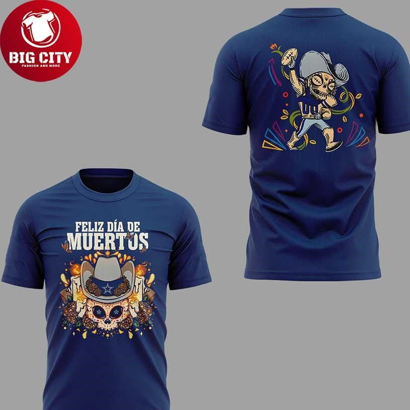Dallas Cowboys 2026 Dia De Los Muertos Celebration - Adult & Kids T-Shirts, Sweatshirts & Hoodies apparel design preview 1