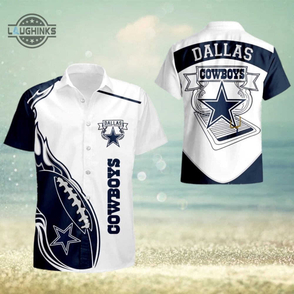 Dallas Cowboys Hawaiian Unique And Shorts All Over - Adult & Kids T-Shirts, Sweatshirts & Hoodies apparel design preview 1