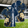 Dallas Cowboys Hawaiian Midnight Bloom Design by - Adult & Kids T-Shirts, Sweatshirts & Hoodies apparel design preview 1