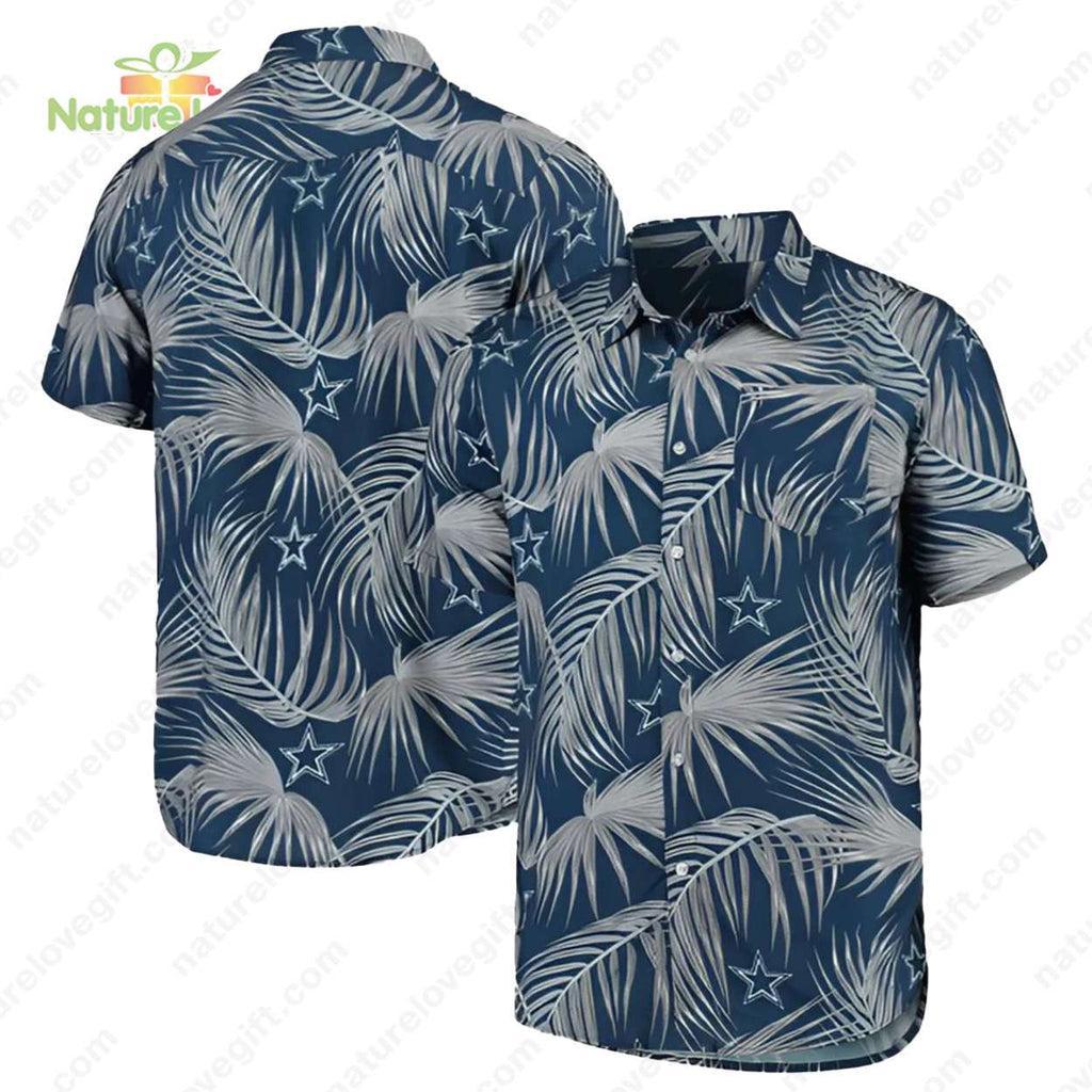 Dallas Cowboys Palm Leaves Vintage Old Navy Hawaiian - Adult & Kids T-Shirts, Sweatshirts & Hoodies apparel design preview 1