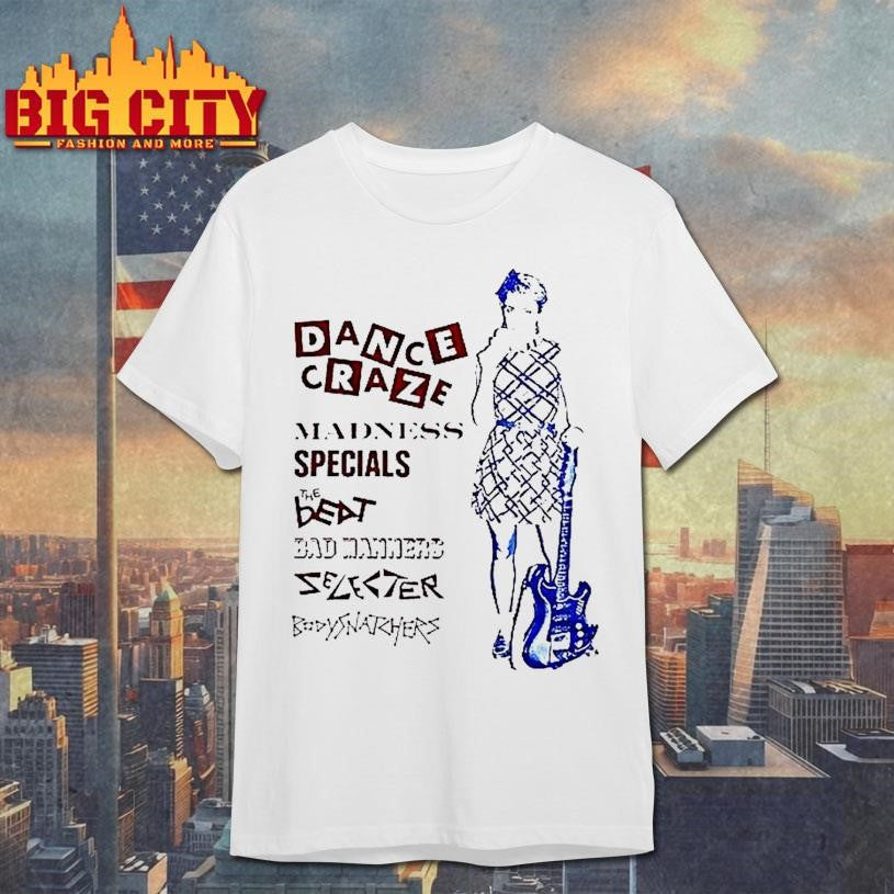 Dance Craze 1981 Madness Specials The Beat Bad - Adult & Kids T-Shirts, Sweatshirts & Hoodies apparel design preview 1