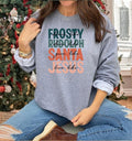 Dance Like Frosty Shine Rudolph Give Santa Love Jesus - Adult & Kids T-Shirts, Sweatshirts & Hoodies apparel design preview 1